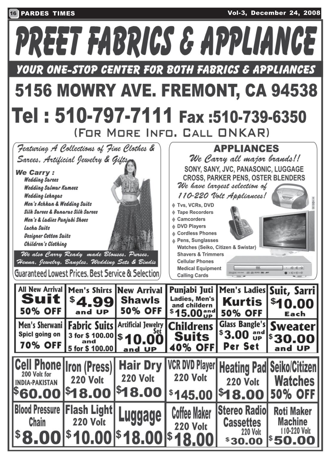 Page 16 of the December 24, 2008 newspaper