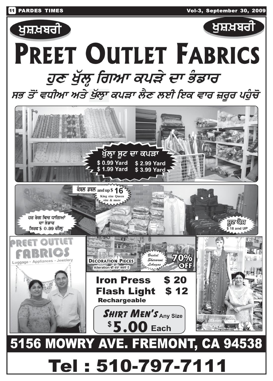 Page 11 of the September 30, 2009 newspaper
