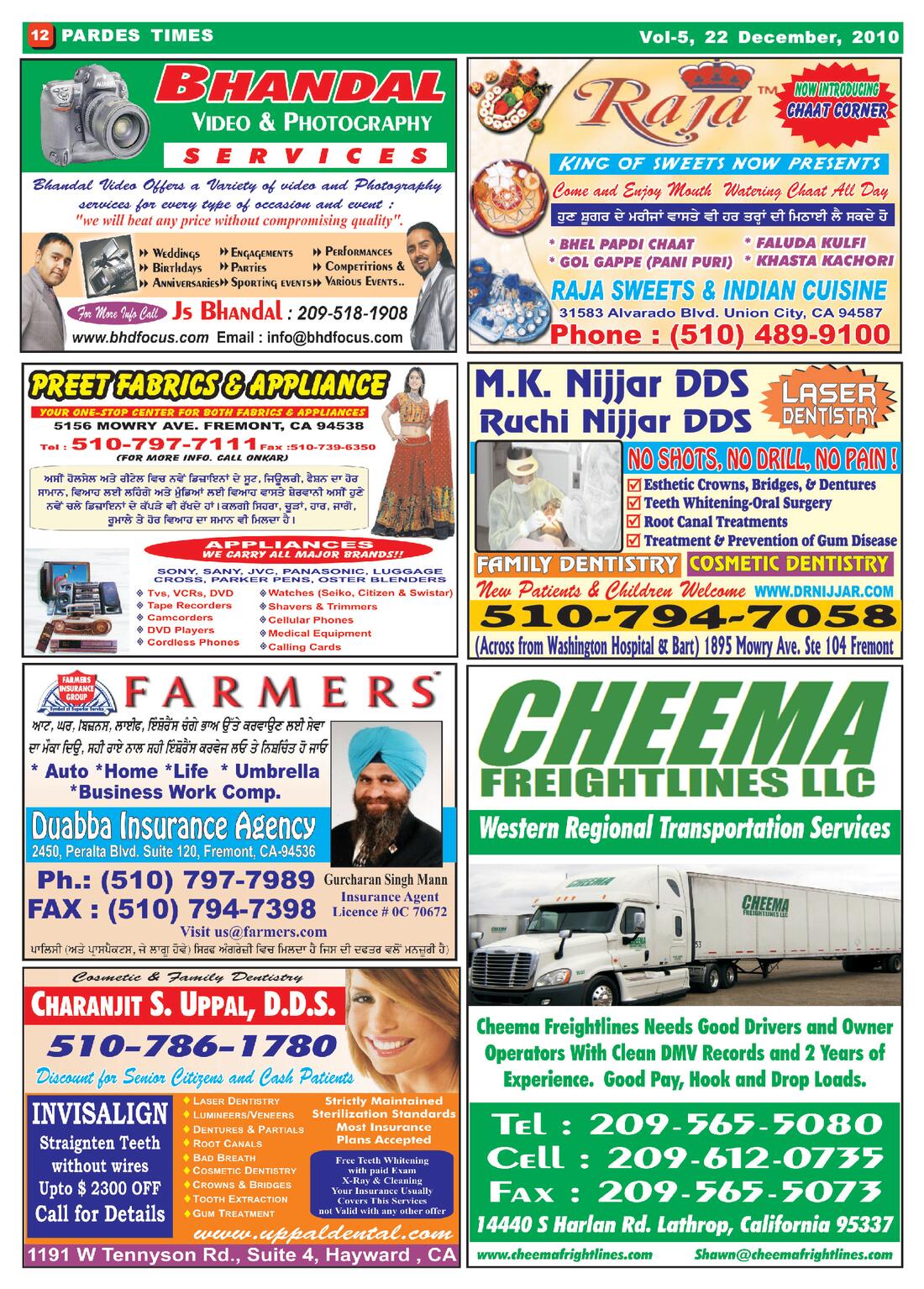 Page 12 of the December 23, 2010 newspaper