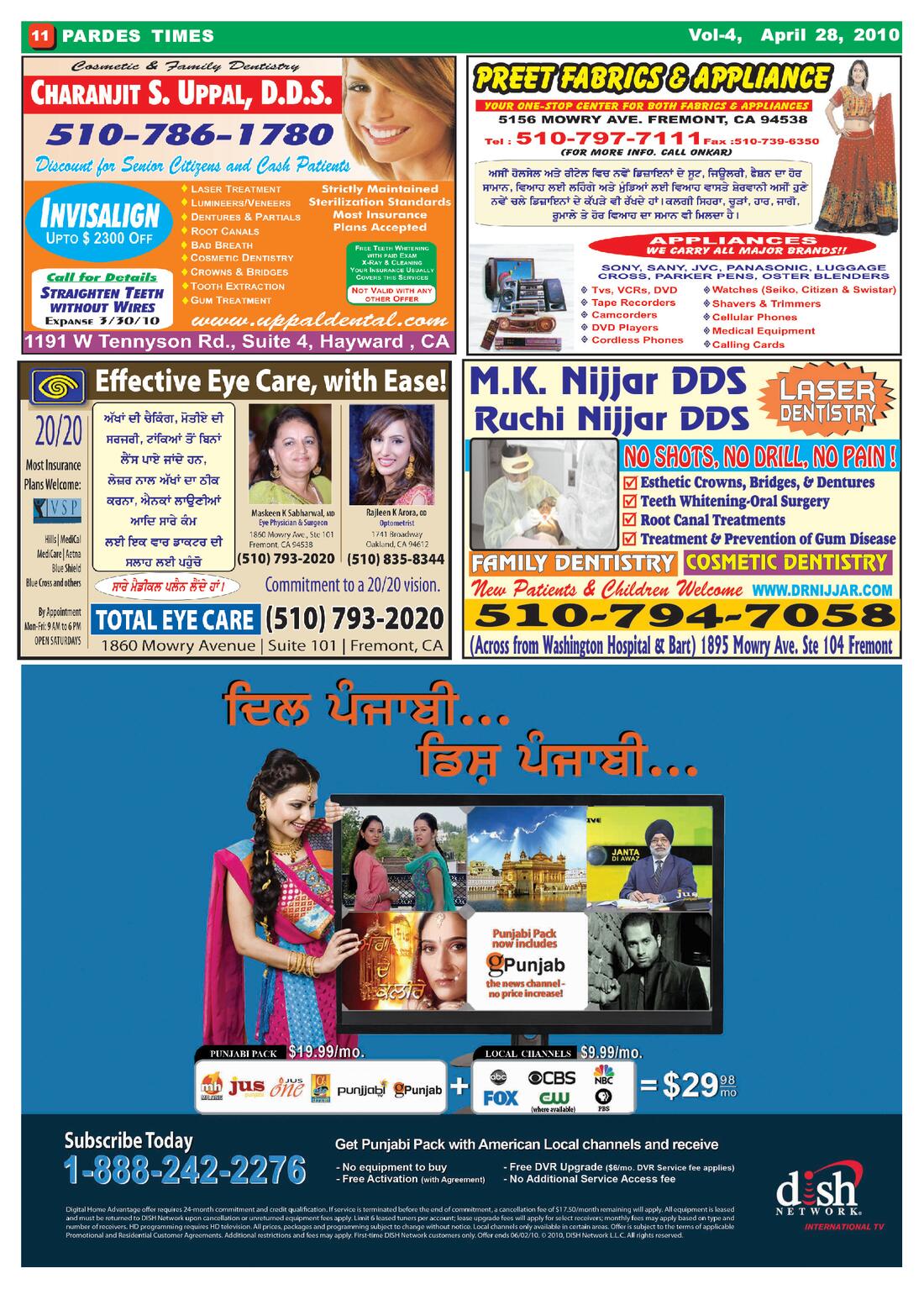 Page 11 of the April 28, 2010 newspaper