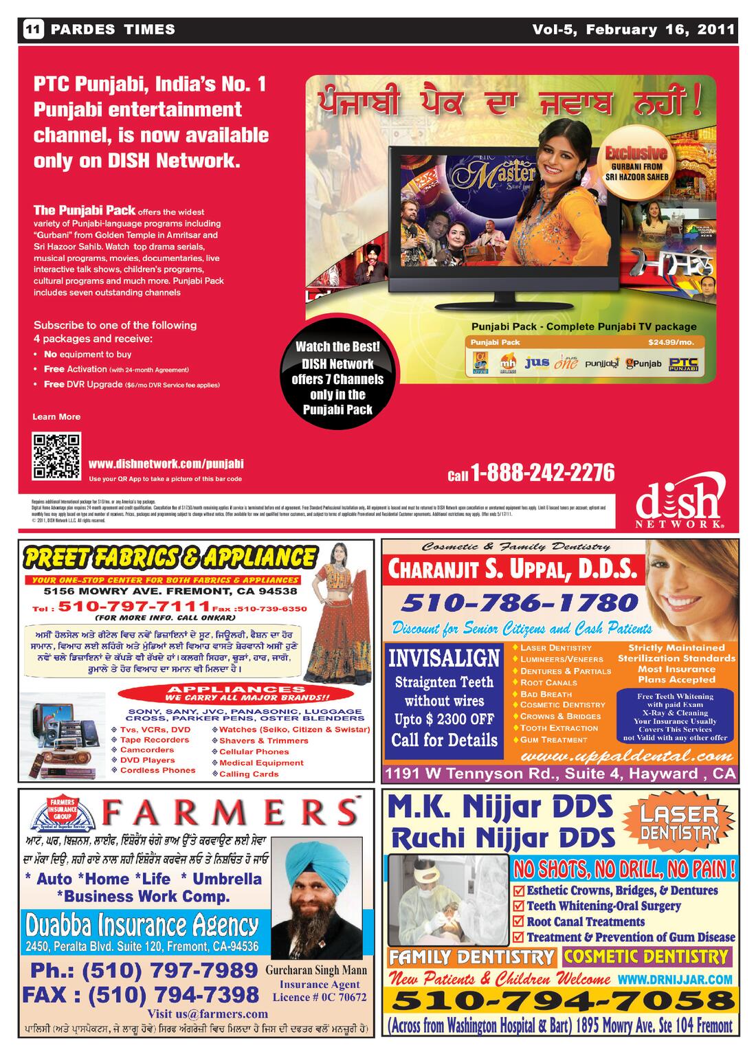 Page 11 of the February 16, 2011 newspaper