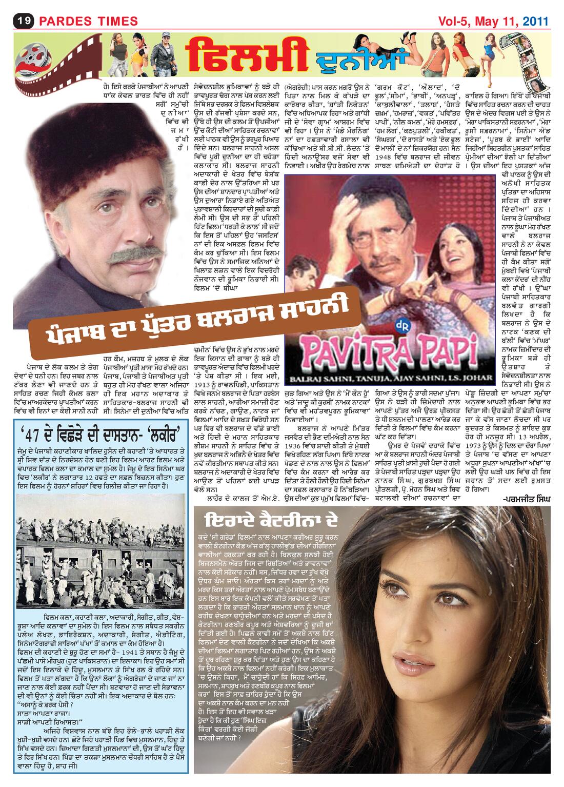 Page 19 of the May 11, 2011 newspaper