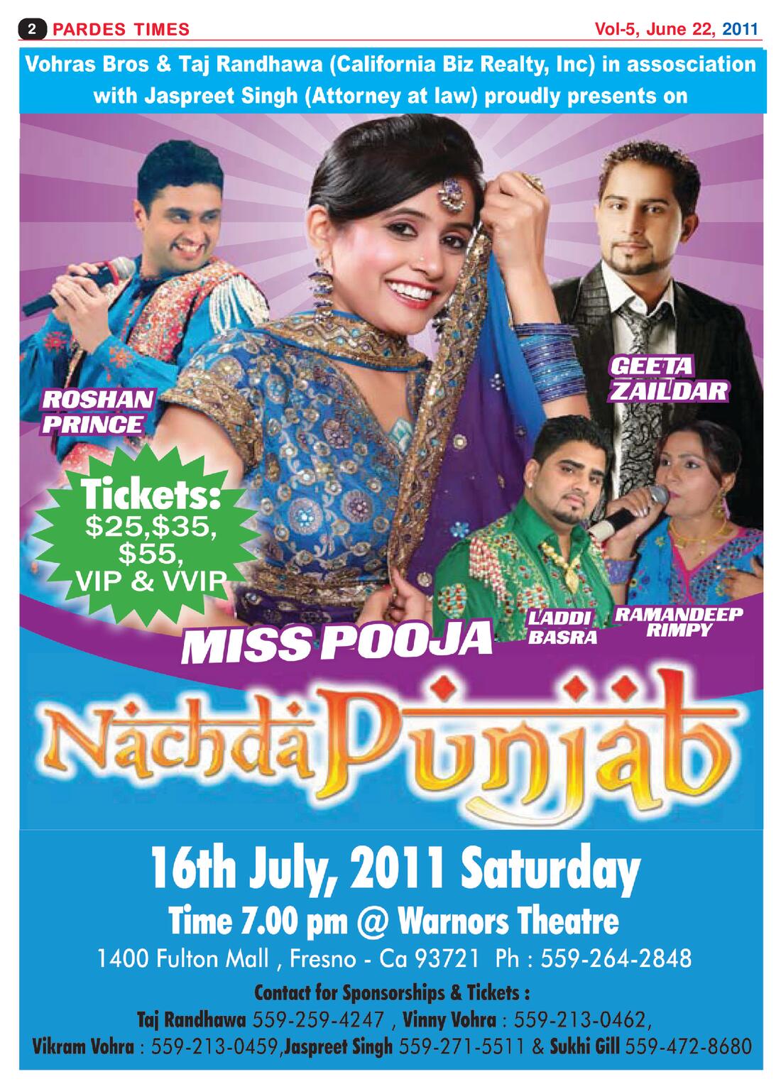 Page 2 of the June 22, 2011 newspaper