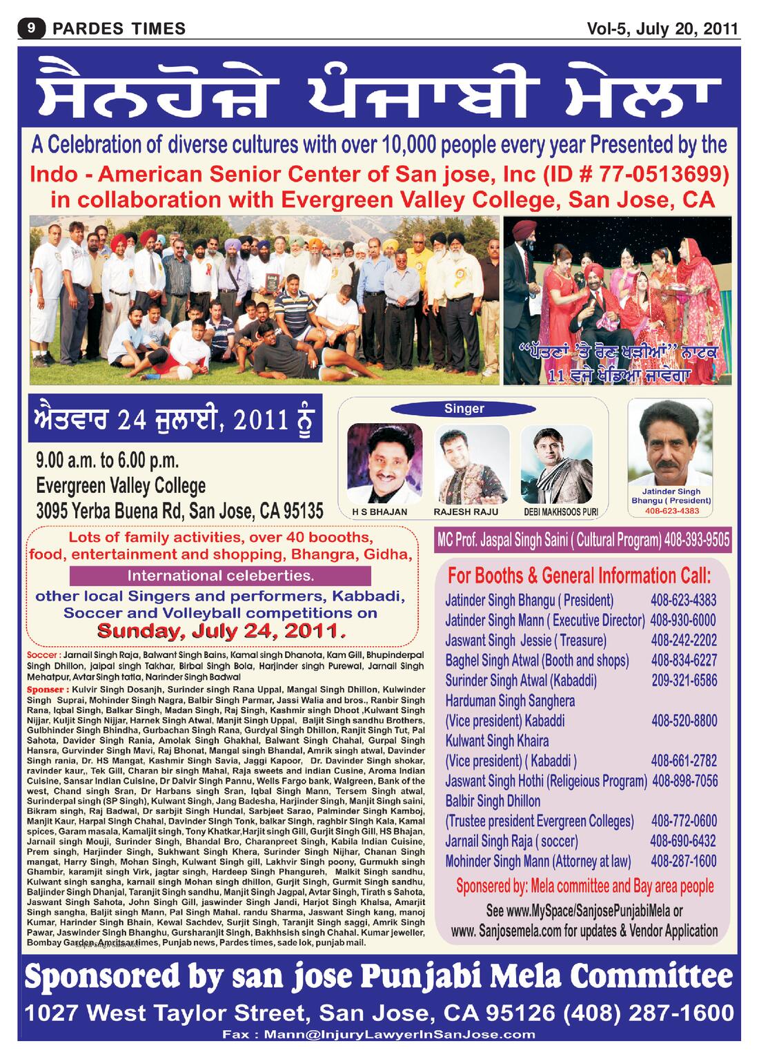 Page 9 of the July 20, 2011 newspaper