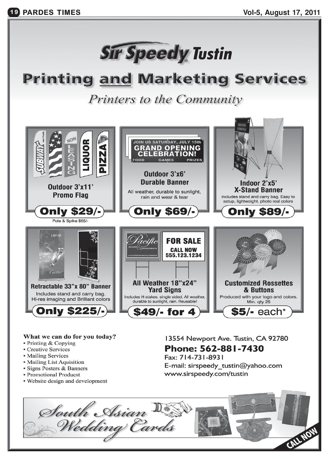 Page 19 of the August 17, 2011 newspaper