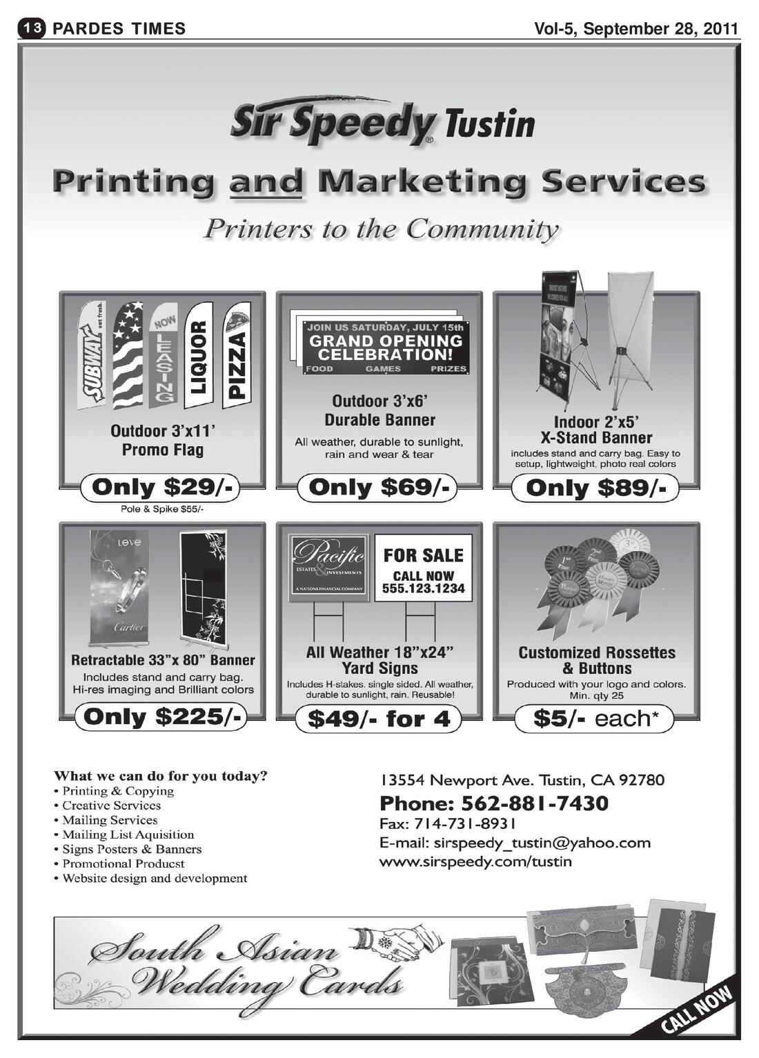 Page 13 of the September 28, 2011 newspaper