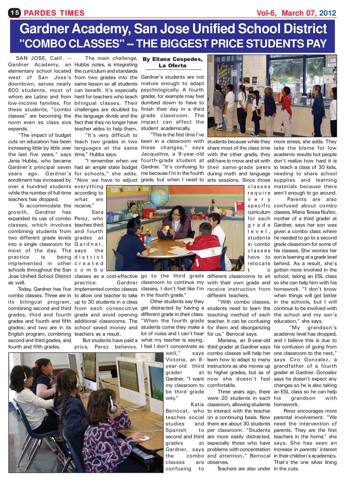 Page 15 of the March 7, 2012 newspaper