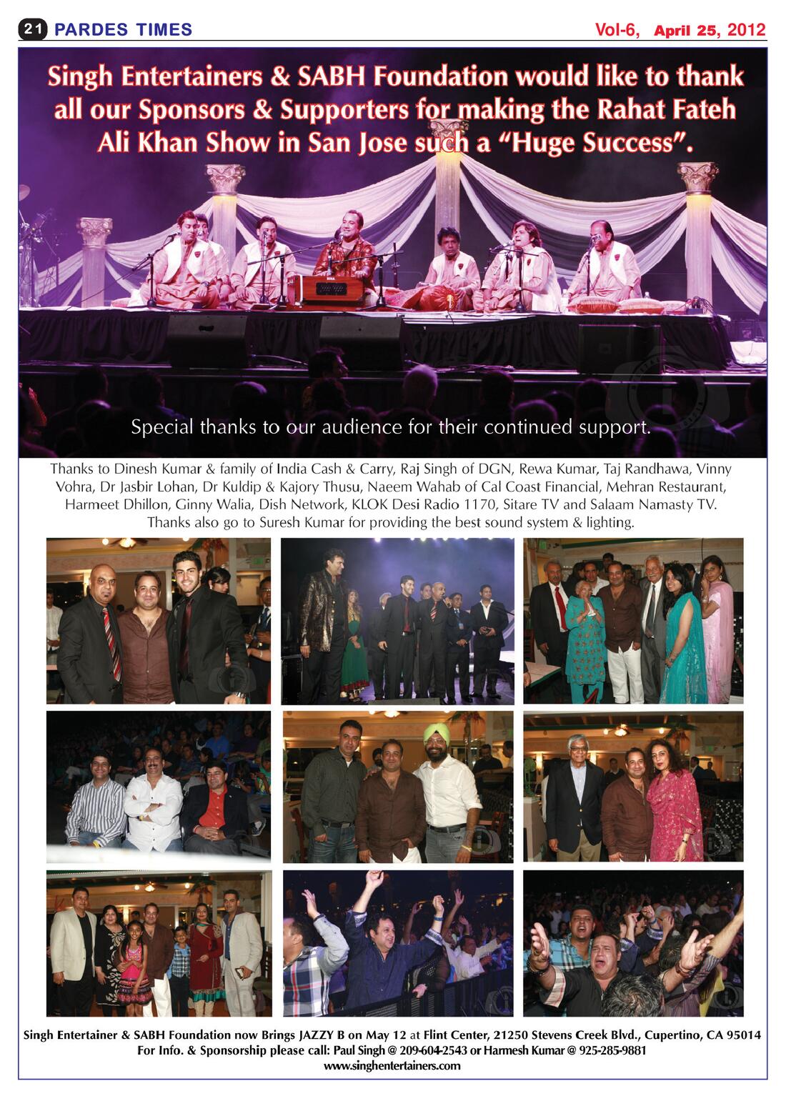 Page 21 of the April 25, 2012 newspaper