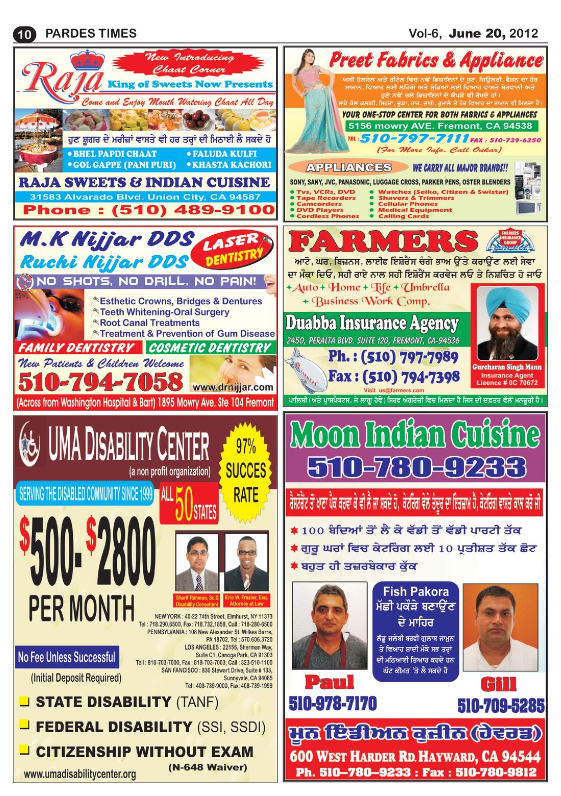 Page 10 of the June 20, 2012 newspaper