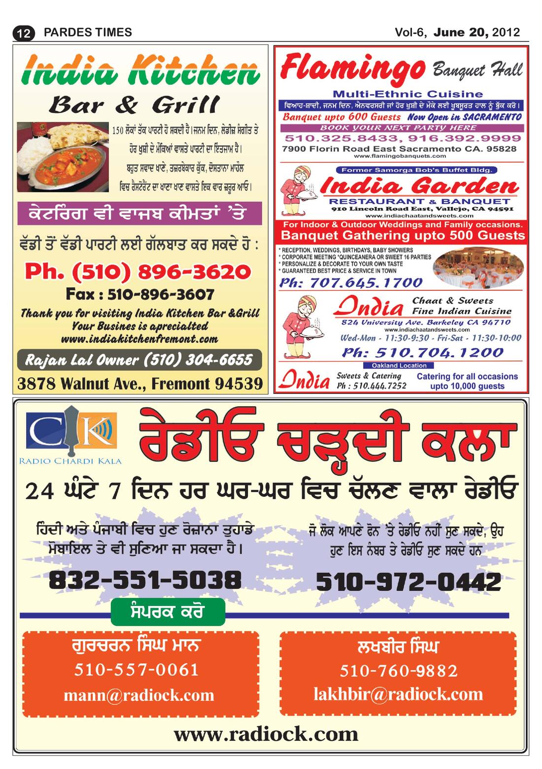 Page 12 of the June 20, 2012 newspaper