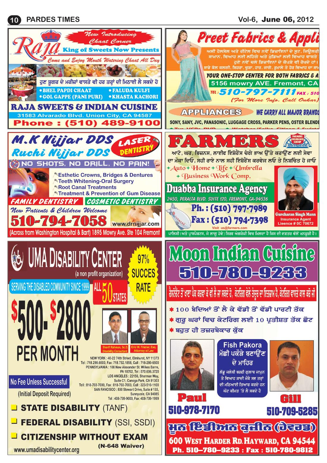 Page 10 of the June 6, 2012 newspaper