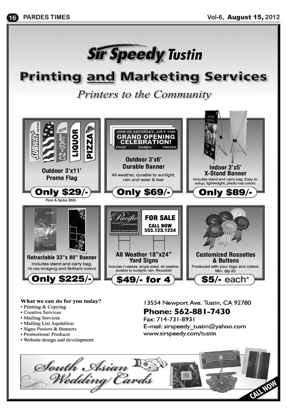 Page 16 of the August 15, 2012 newspaper