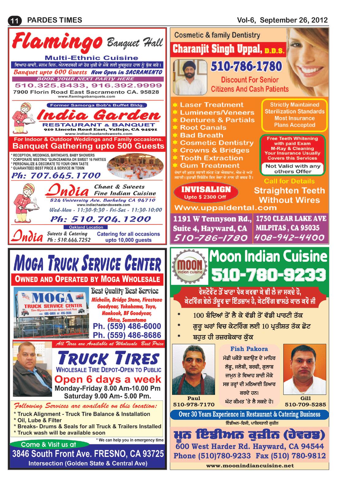 Page 11 of the September 26, 2012 newspaper