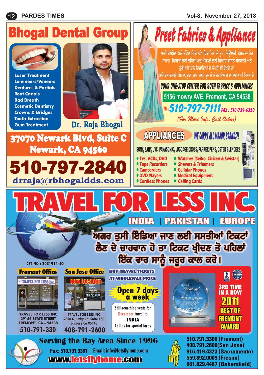 Page 12 of the November 27, 2013 newspaper