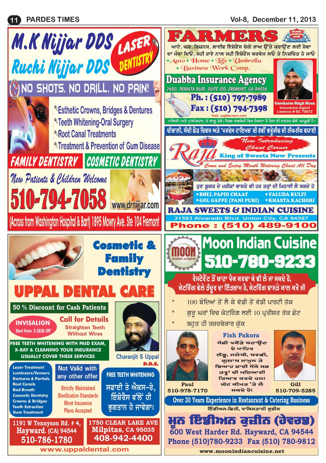 Page 11 of the December 11, 2013 newspaper
