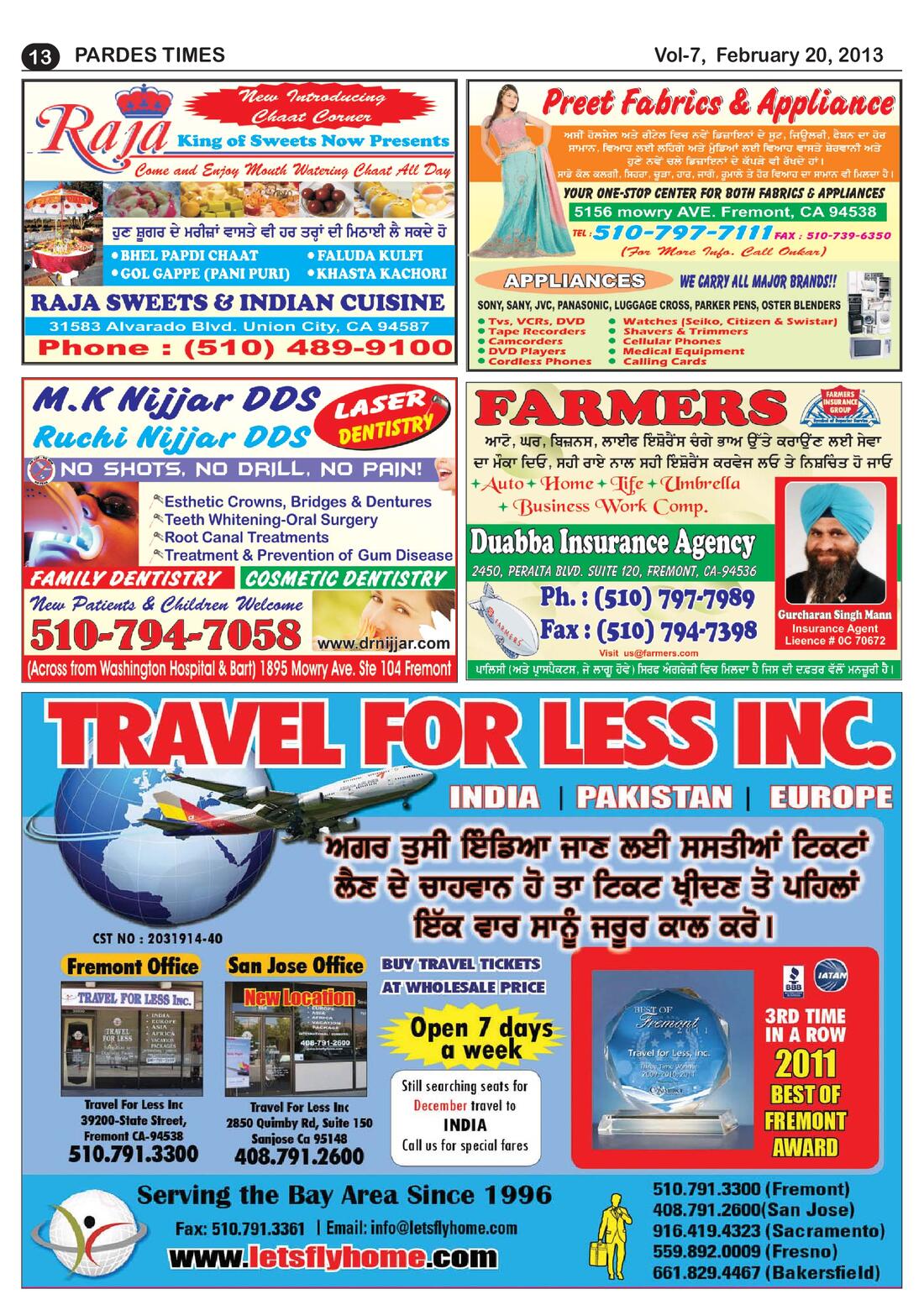 Page 13 of the February 20, 2013 newspaper