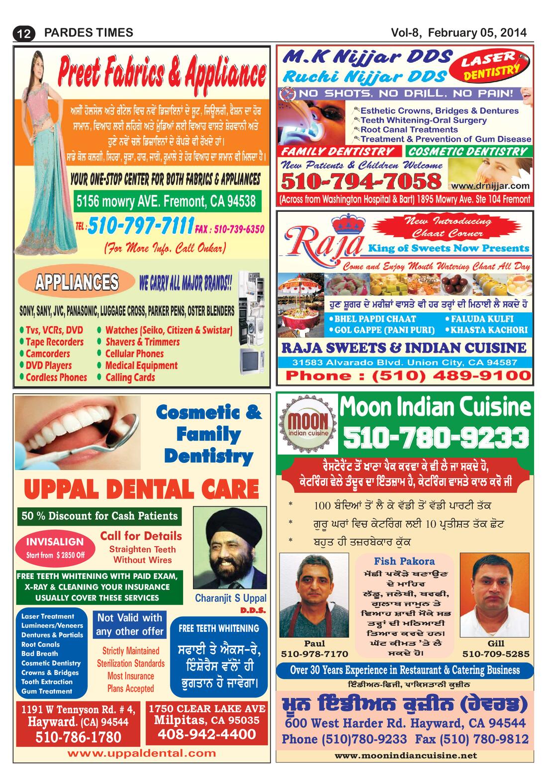 Page 12 of the February 5, 2014 newspaper