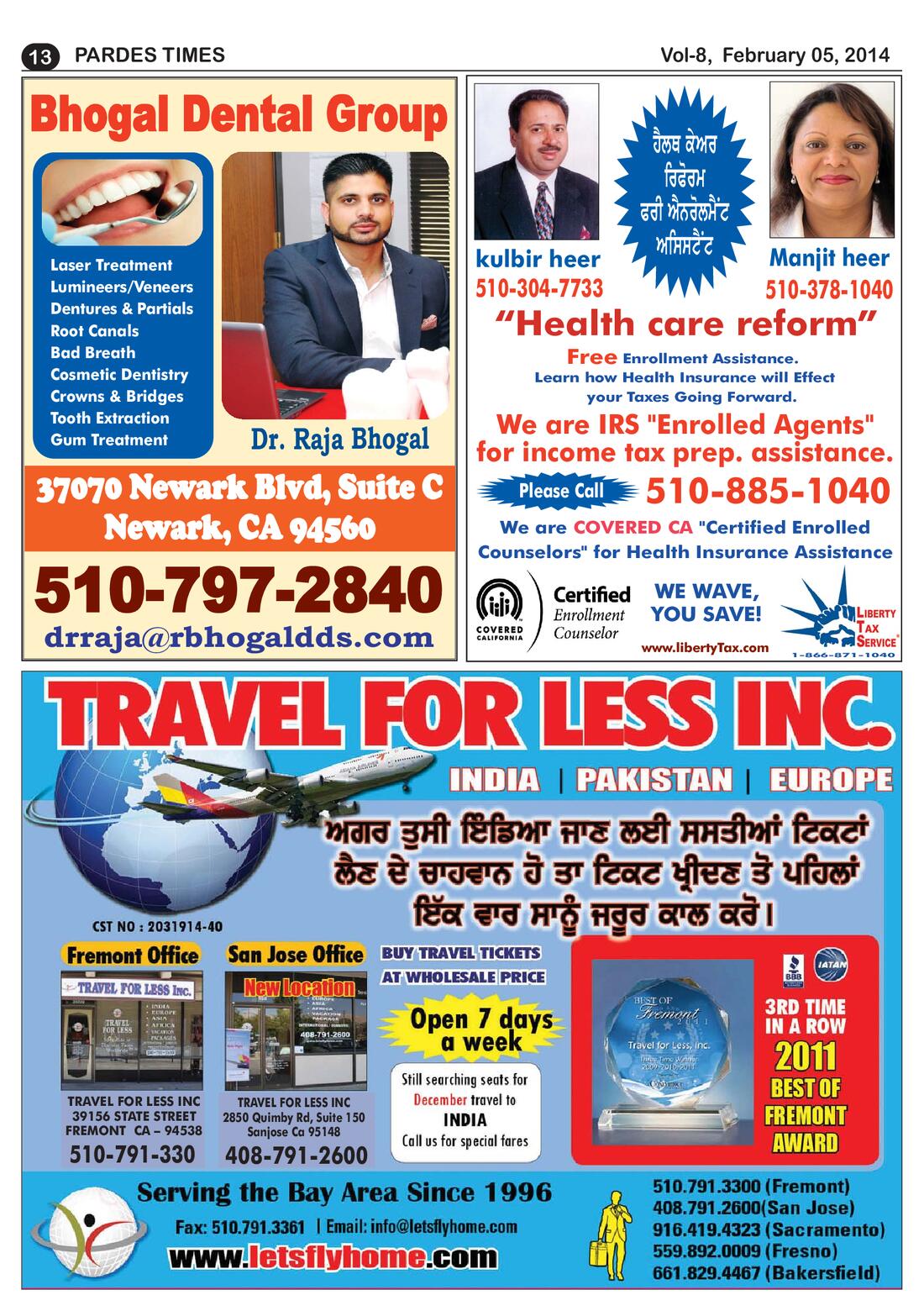 Page 13 of the February 5, 2014 newspaper