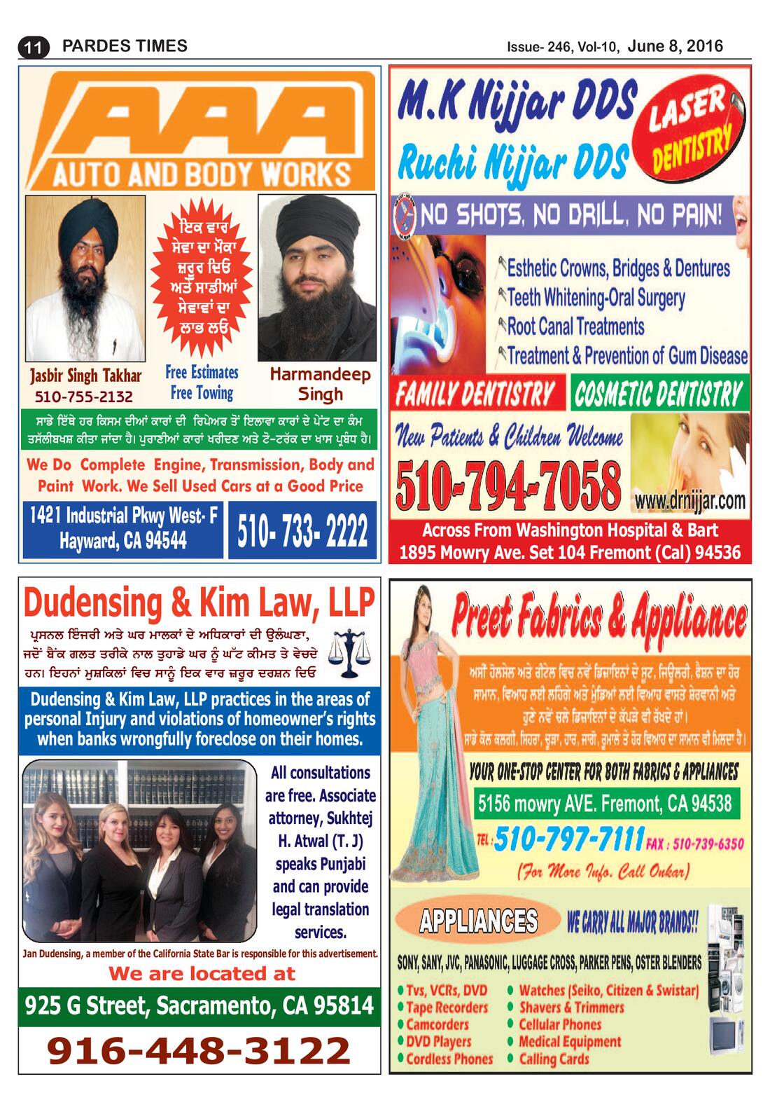 Page 11 of the June 8, 2016 newspaper