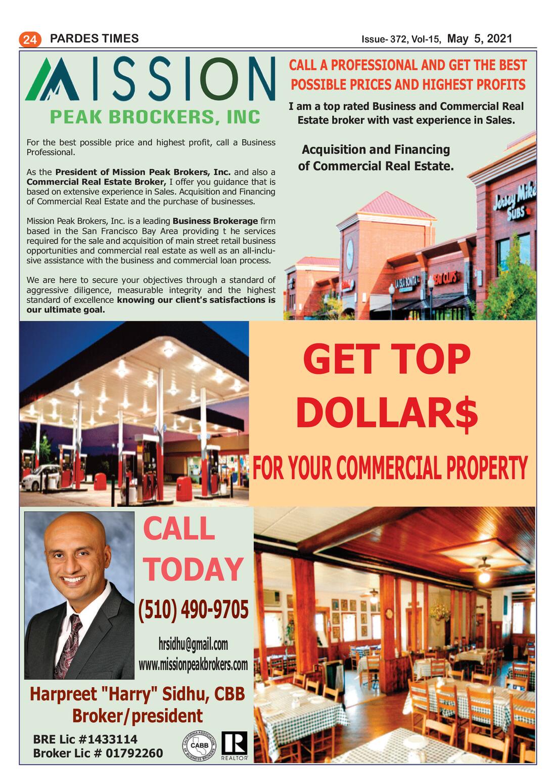 Page 24 of the May 5, 2021 newspaper